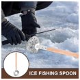 thumbnail image 4 of Serrated Ice Fishing Spoon,Metal Ice Scoop, Fishing Skimmer Scoop, Ice Fishing Filter Spoon,Fish Landing Spoon Ice Scoop, 4 of 5
