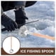 thumbnail image 4 of Serrated Ice Fishing Spoon,Metal Ice Scoop, Fishing Skimmer Scoop, Ice Fishing Filter Spoon,Fish Landing Spoon Ice Scoop, 4 of 5