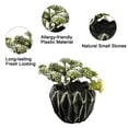 thumbnail image 3 of Artificial flowers, artificial succulents, potted plants, home decorations, artificial green plants - type:style2, 3 of 5
