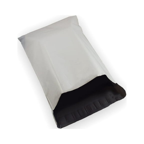 EcoSwift Brand Premium Poly Shipping Bag Waterproof Durable Self-Seal Mailer 2.35 Mil, 19 in. x 24 in. (Size 8), Solid Gray, 20-Pack