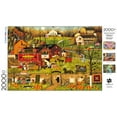 thumbnail image 2 of Buffalo Games 2000-Piece Charles Wysocki Blackbirds Roost at Mill Creek Interlocking Jigsaw Puzzle, 2 of 5