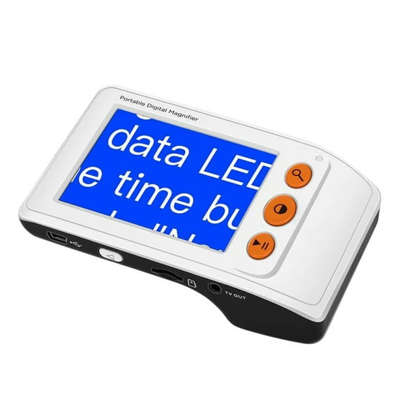 3.5 inch Digital Video Magnifier Handheld Portable Electronic Reading Aid for Low for Vision Magnification 2X/8X/16X/25X