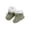 Light Green, variant on Newborn Baby Cable Knit Winter Booties, Sherpa Lined Warm Soft Pre‑Walker Crib Shoes with Adjustable Tie for Infant Boys Girls Pink 3-6 Months