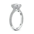 thumbnail image 6 of K-KED 2.5ct Oval Cut Classic Engagement Ring for Women Sterling Silver CZ Wedding Ring, 6 of 7