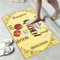 thumbnail image 3 of YIMEIS Kitchen tableware with yellow background Kitchen Mat Rug Set - 2 Pcs Perfect for Kitchen Counter, 16''*24''/47''*18'', Functional for Decoration, 3 of 10