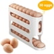 thumbnail image 1 of Contenedor Rodantes Caja Almacenamiento para Refrigerador Dispensador 4 Capas Gran Capacidad Ahorro Espacio en, 1 of 9