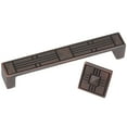 thumbnail image 4 of GlideRite 1-1/4 in. Square Deco Cabinet Knob, Oil Rubbed Bronze, Pack of 25, 4 of 4