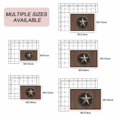thumbnail image 6 of Vintage Texas Star Outdoor Rug 6x9 Ft, Non Slip Washable Area Rug, Retro Art Country Patio Rugs Carpet Runner, Large Floor Mat for Indoor/Outdoor Deck Porch Camping, 6 of 8