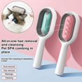 thumbnail image 5 of Creative Update 4 IN 1 Cat Dog Grooming Comb with Water Tank Double Sided Hair Removal Brush, Pet Grooming Brush for Long&Short Haired Cats, 5 of 10