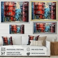 thumbnail image 4 of Designart "Canada Montreal harmonies II" Cityscapes Floater Framed Canvas Print, 4 of 7