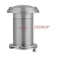 thumbnail image 5 of Home Security Optical Glass 220 Degree Wide Angle Door Scope Viewer (Brushed Silver), 5 of 5