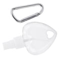 thumbnail image 1 of Contenedores De Llavero Transparentes, Botella Pulverizadora De Plástico PET De 11x6,5x2,8 Cm De 50 Ml Con Llavero Para Uso En Viajes Al Aire Para Tóner De Agua Purificada, 1 of 7