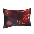 thumbnail image 2 of Binfone Artistic Dewdrop Rose Standard Size Pillowcase, Long Staple Pure Cotton Envelope Closure Pillow Cover (Pillow core not included),20"x30", 2 of 7