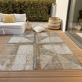 thumbnail image 3 of Dalyn Rugs Machine Washable Indoor/Outdoor Chantille Copper 10' x 14' Rug, 3 of 9
