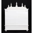 thumbnail image 4 of Wooden Temple Handcrafted Hindu Hanging Puja Mandir / Pooja Ghar / Mandap For Worship Home Decor Or Office Household Shrine for Diwali, 4 of 6