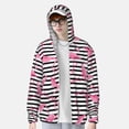 thumbnail image 2 of Lsque Flamingos Pattern UPF 50+ Lightweight Sun Protection Men's Women's Long Sleeve Shirt, Hoodie Performance -XX-Large, 2 of 7