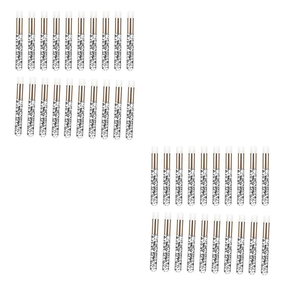 Minnieouse 20 Pieces Lash Shampoo Brushes Cosmetic Remover Off Lash Peel Tool Type6 NO6