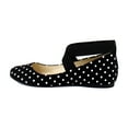 thumbnail image 2 of Jessica Simpson Mandayss Women's Flats Black/White Polka Dot Print Size 9 M, 2 of 8