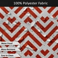 thumbnail image 5 of Vargottam Indoor/OutdoorTablecloth58x102 Inch RectangleTablecloth with Umbrella Hole and Zip- Waterproof PatioTableCloths- TableCovers for Backyard RectangularTable- Red, 5 of 5