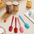thumbnail image 6 of Uanit Square Head Silicone Spoon Spatula Set, 600ºf High Heat Resistant Food Grade Flexible Rubber Scraper, Integrated Cooking Mixing Baking Kitchen Utensils Set of 4 for Nonstick Cookware, 6 of 9