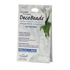 Deco Beads (Clear) 1/2 Ounce Pack Makes 6 Cups of Decorative Beads Gel Vase Filler