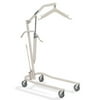 Hydraulic Patient Body Lift w/Adjustable Base & Patient Body Sling (Invacare 9805P) w/(Invacare Reliant Full Body Solid Fabric Sling - Large - R113)