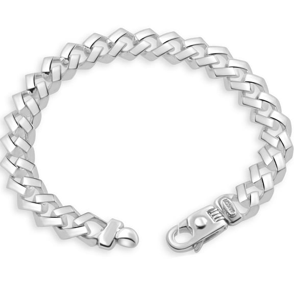 Pompeii Men's 14k Gold (58gram) or Platinum (109gram) 11mm Link Bracelet 9" (,)
