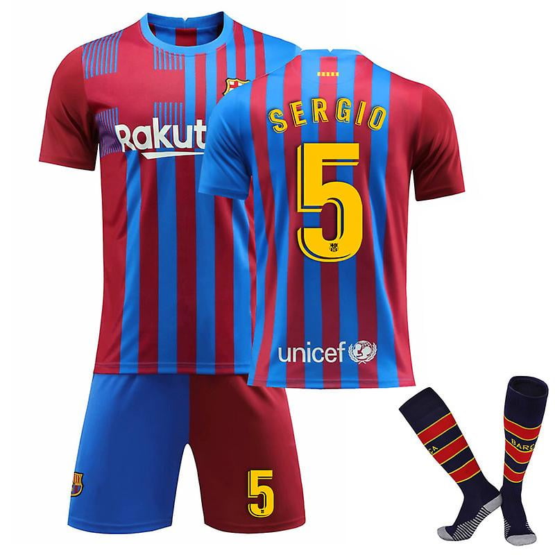 No5 Sergio Home Jersey