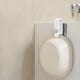 thumbnail image 2 of Ganfancp Gancho para Lavabo Estilo Crema Sin Perforar Asiento de Inodoro Bañera con Ganchos Dobles Elevados y Engrosados Marco para Lavabo de Gran Capacidad Artículos En Liquidación Gancho*1, 2 of 7
