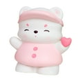 thumbnail image 4 of deevoka Bear Figurine Statue Canister Home Decor Cute Piggy Bank for Kids Girls Boys, 4 of 9