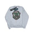 thumbnail image 1 of Harry Potter Mens Slytherin Crest Flat Sweatshirt, 1 of 5