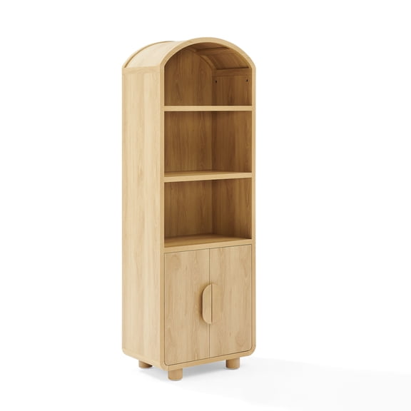 Crosley Furniture Millie Bookcase in Ash