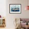 thumbnail image 3 of Historic Framed Print, A Clipper ship in a hurricane, 17-7/8" x 21-7/8", 3 of 9