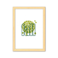 thumbnail image 1 of Cuadro de madera decorativa marco de casa A4, 1 of 3