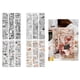 thumbnail image 2 of Decorative Sticker Paper Tape Text Manuscript Theme Washis Tape Hand Account Tape Artists Tape Crafting Tape, 2 of 4