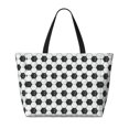thumbnail image 2 of Disketp Soccer Bolsa de Playa de Gran Capacidad, Bolso Impermeable y a Prueba de Arena para Mujer, Ideal para Playa, Piscina y Natación, 2 of 7
