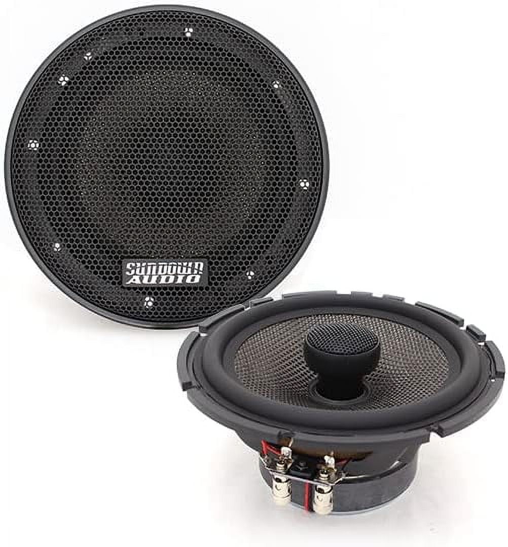 Sundown Audio 80W RMS 2-Way Car Stereo Coaxial