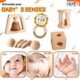 thumbnail image 4 of Juguetes Montessori de madera MLYEY, 7 unidades, para bebés de 12 a 36 meses, 4 of 7