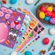 thumbnail image 4 of 24 Sheets Easter Stickers DIY Craft Holiday Gifts Making 6 Style Animal Face Stickers Game for Kids Party Favor Toy, 4 of 4