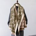 thumbnail image 2 of Nueva bufanda de cachemira de invierno para mujer, bufandas de lujo con estampado de caballos, pañuelo largo para mujer, chal de moda, pañuelo, poncho, pashmina, 2 of 5