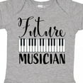 thumbnail image 4 of Inktastic Future Musician Piano Music Boys or Girls Baby Bodysuit, 4 of 5