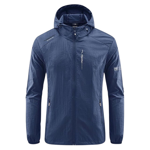 Veste Imperméable Imperméable pour Hommes Brnmxoke Imperméable Léger 2023 Imperméable avec Capuche pour Golf Randonnée Veste Coupe-Vent Extérieur