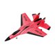 thumbnail image 3 of Ounissouiy 2.4G Glider RC SU35 Avión de ala fija Dron de espuma para lanzar a mano Juegos de césped Rojo 2 #, 3 of 6