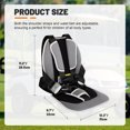 thumbnail image 4 of GYZJ Golf Child Positioner for Golf Cart: 5 Point Harness to Keeps Kids Secure in Golf Cart Universal Fit for Most Golf Carts Seat, 4 of 8