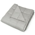 thumbnail image 4 of Cotton Weighted Blankets Twin/ Full /Queen/King Size Light Grey 48"x72" 12lbs, 4 of 5