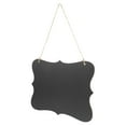 thumbnail image 2 of Shisuyan 2Pcs Holiday Slogan Density Board Chalkboard Pendant Message Board Door Hanging, 2 of 9