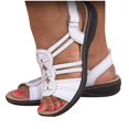 thumbnail image 5 of MKLEKYY Sandalias deportivas Ortopédicas para Mujer, Sandalias de Verano para Caminar, Cómodas, Ortopédicas, Con Plataforma, Transpirables, Bohemias, Con Punta Abierta y Tacón de Bloque., 5 of 5
