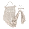 thumbnail image 1 of Macrame Cat Hammock Hanging Woven Cat Bed Macrame Wall Decoration, 1 of 8