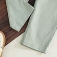 thumbnail image 4 of Akiihool Winter Baby Boy Clothes Baby Boy Football Outfit Football Crewneck Sweatshirt Jogger Pants 2Pcs Toddler Fall Clothes 6M-4T Light Green,3-4 Years, 4 of 9