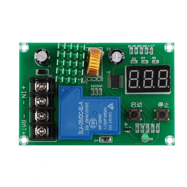 Tablero de control de carga de batería material de PCB Entrada del cargador Voltaje de 6-60V XH-M604 6-60V 80V máx Tablero de control de carga de batería Módulo de ANGGREK Otros